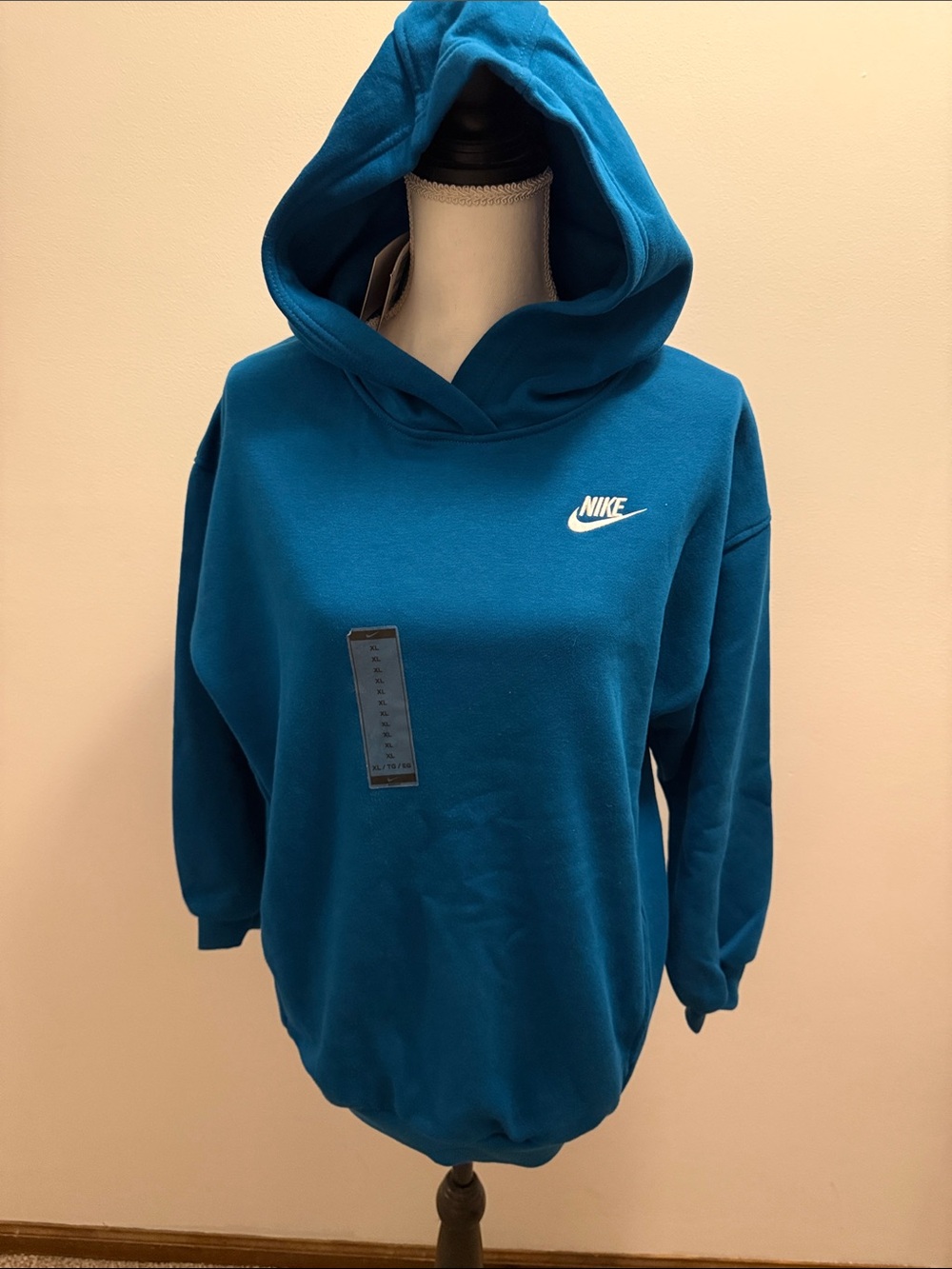 Nike Kids Teal Hooded Sweatshirt - NWT